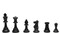 WE Games Tournament Chess Pack, Rollup Board, Tote, Staunton King 3.75 in.